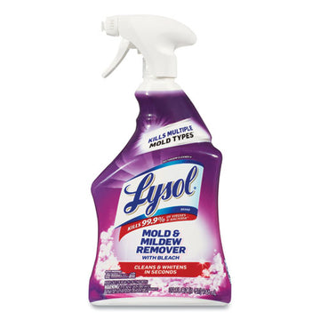LYSOL® Brand Mold And Mildew Remover With Bleach, 32 Oz Spray Bottle, 12-carton freeshipping - TVN Wholesale